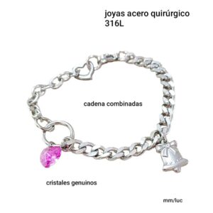 Pulsera mm/luc colores surtidos