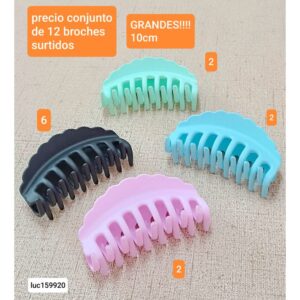 Luc159920.precio conjunto de 12 broches surtidos
