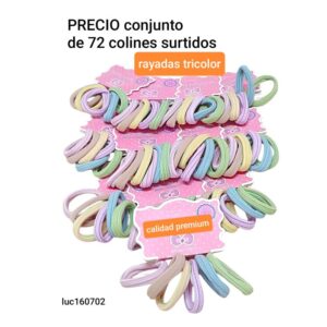 Luc160702.precio conjunto de 72 colines surtidos