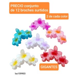 Luc159903.precio conjunto de 12 broches surtidos