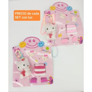 PRECIO de cada set surtido(NO TIENE LUZ)