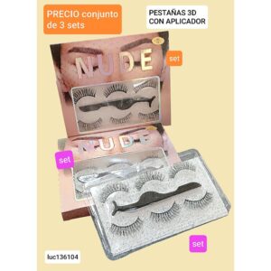 Luc136104.precio conjunto de 3 sets