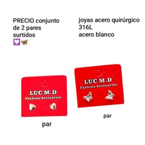 Luc md.precio conjunto de 2 pares surtidos