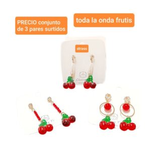 Aros. Conjunto de 3 pares. Modelos surtidos.