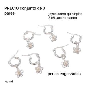 Luc md.precio conjunto de 3 pares