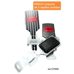 Luc137603.precio conjunto de 3 cepillos surtidos