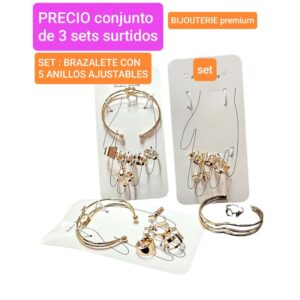 PRECIO conjunto de 3 sets surtidos