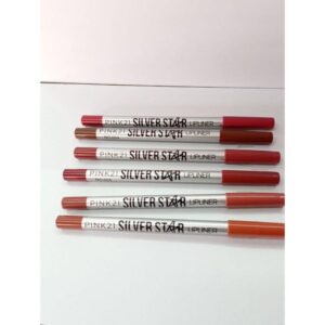 6 unidades de delineador de labios pink 21 ( surtidos de colores)