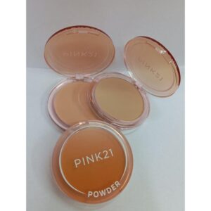 3 unidades de polvo compacto pink 21 ( surtidos de colores)