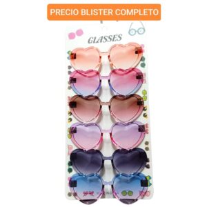 Lentes por 6 unidades.