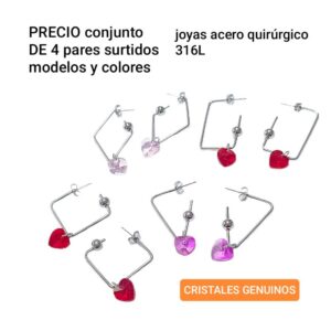 PRECIO conjunto de 4 pares surtidos