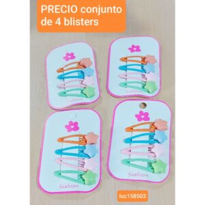 Luc158503.precio conjunto de 4 blisters