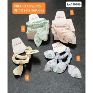 Colines conejitos LucMD 149106. Conjunto de 12 sets.