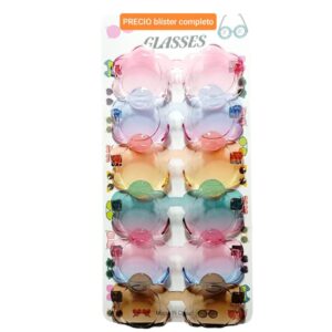 Lentes. Blister completo.