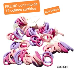 Luc149201.precio conjunto de 72 colines surtidos