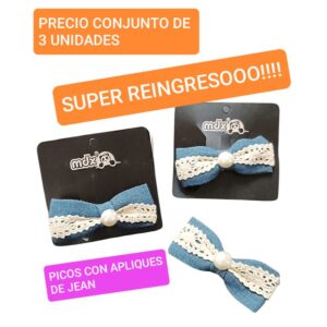 PRECIO conjunto de 3 picos