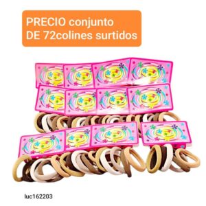 Colitas LucMD 162203. Conjunto de 72 unidades.