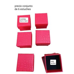 Estuches. Conjunto de 6 unidades.