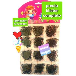 Terminales de trenzas LucMD 01. Blister completo.