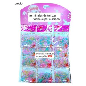 Terminales de trenzas LucMD 05. Blister completo.