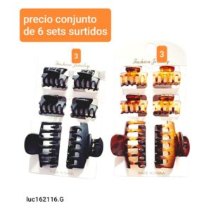 Set LucMD 162116G. Conjunto de 6 sets.