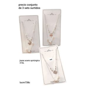 Conjunto Luc M738C. Set de 3 unidades. Modelos surtidos.