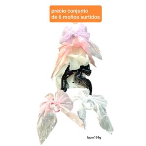 Colitas LucM 169G. Conjunto de 6 unidades.