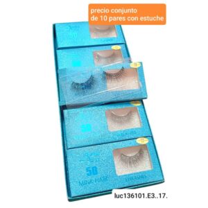 Pestañas postizas LucMD 136101E33. N 17.