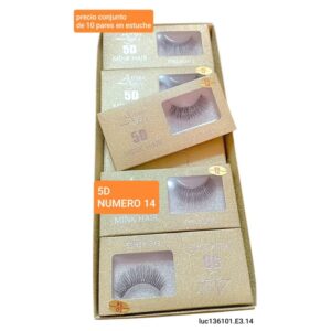 Pestañas postizas LucMD 136101E33. N 14.