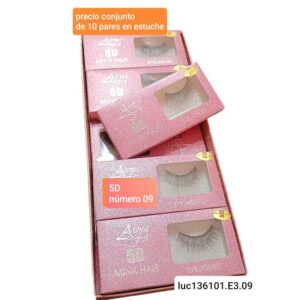 Pestañas postizas LucMD 136101E33. N 09..