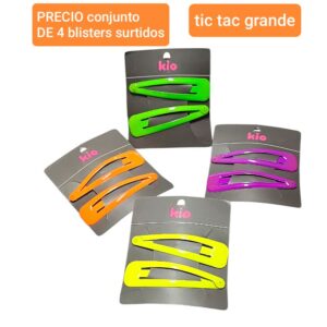 PRECIO conjunto de 4 blisters surtidos