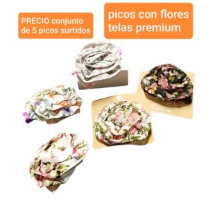 PRECIO conjunto de 5 flores surtidas