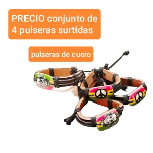 PRECIO conjunto de 4 pulseras surtidas