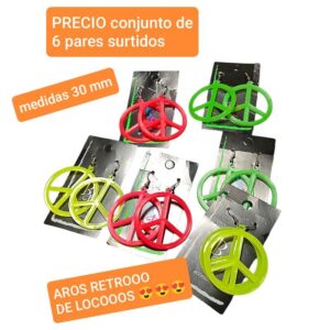 PRECIO conjunto de 6 pares