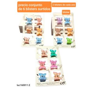 Luc160011.E.precio conjunto de 12 broches surtidos