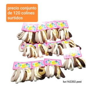 Luc162202pasi.precio conjunto de 120 colines surtidos