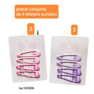 Tic-tacs LucMD 162606. Conjunto de 6 blisters.