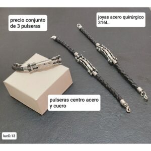 LucD.13 precio conjunto de 3 pulseras