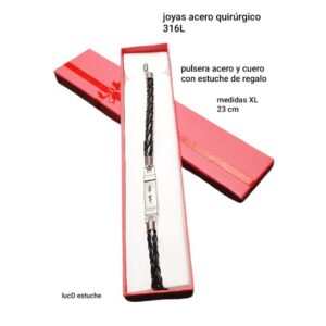 Pulsera lucD con estuche incluído