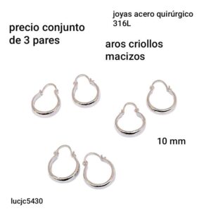 Lucjc.5430.precio conjunto de 3 pares