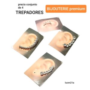 Aros trepadores LucM 4621A. Conjunto de 4 unidades.