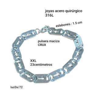 LucDx72 pulsera XXL.23 cm