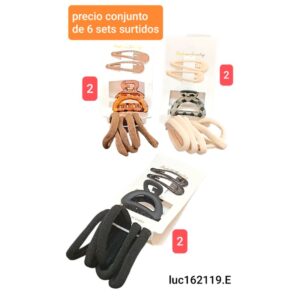 Luc162119E.precio conjunto de 6 sets surtidos