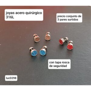 LucD298.precio conjunto de 3 pares surtidos