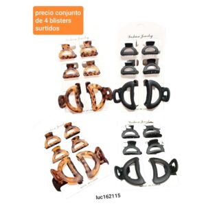 Luc162115.precio conjunto de 4 blisters surtidos