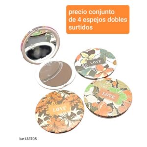 Luc133705.precio conjunto de 4 espejos surtidos