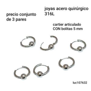 Luc107632.precio conjunto de 3 pares