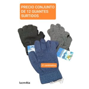 Lucm a.precio conjunto de 12 guantes surtidos
