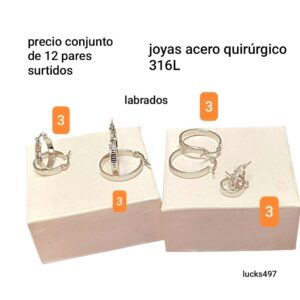 Lucks497.precio conjunto de 12 pares surtidos