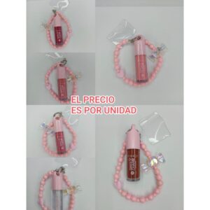 labial para celular y llavero ( el precio es por unidad, surtidos de colores)